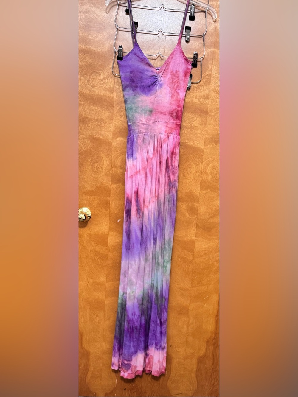 New Love TanJane Tie Dye Maxi Dress XS